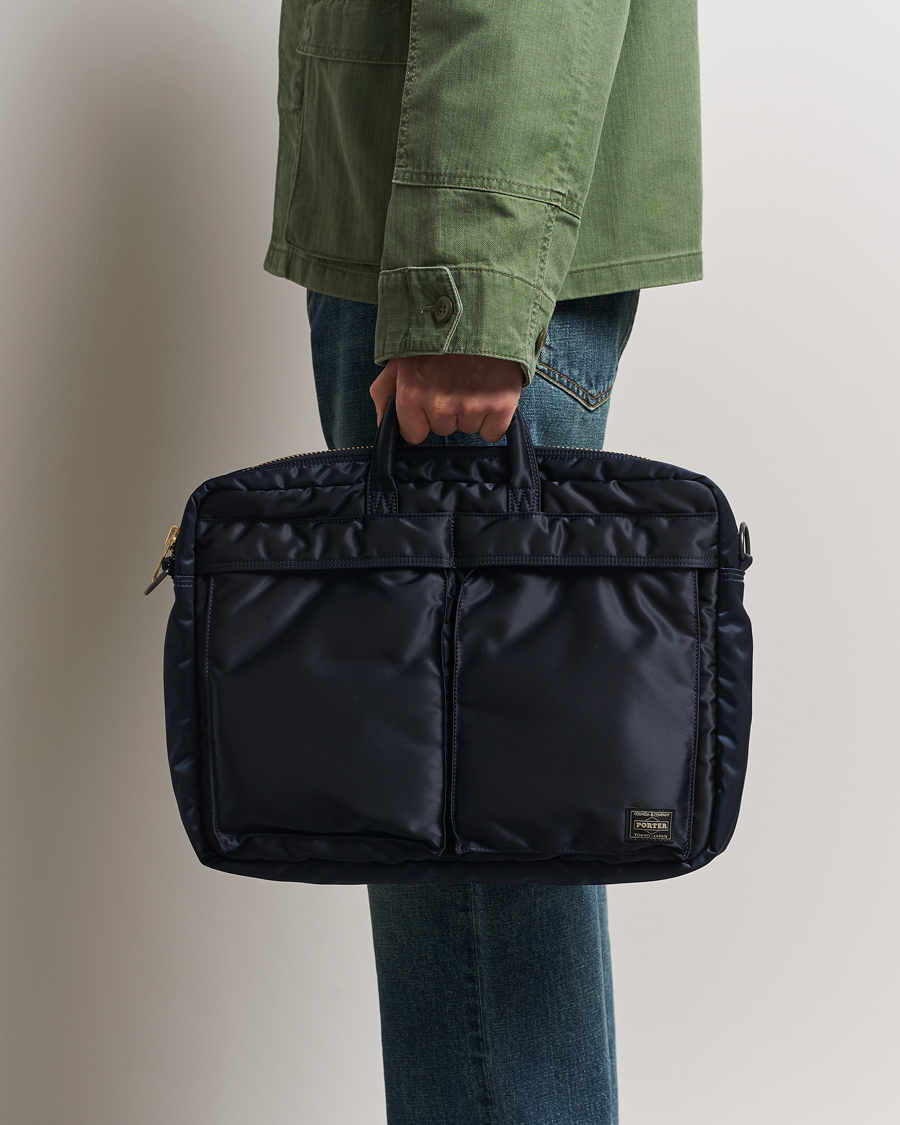 Hombres | Bolsos | Porter-Yoshida & Co. | Porter-Yoshida & Co.Tanker 2Way Document BagNavy