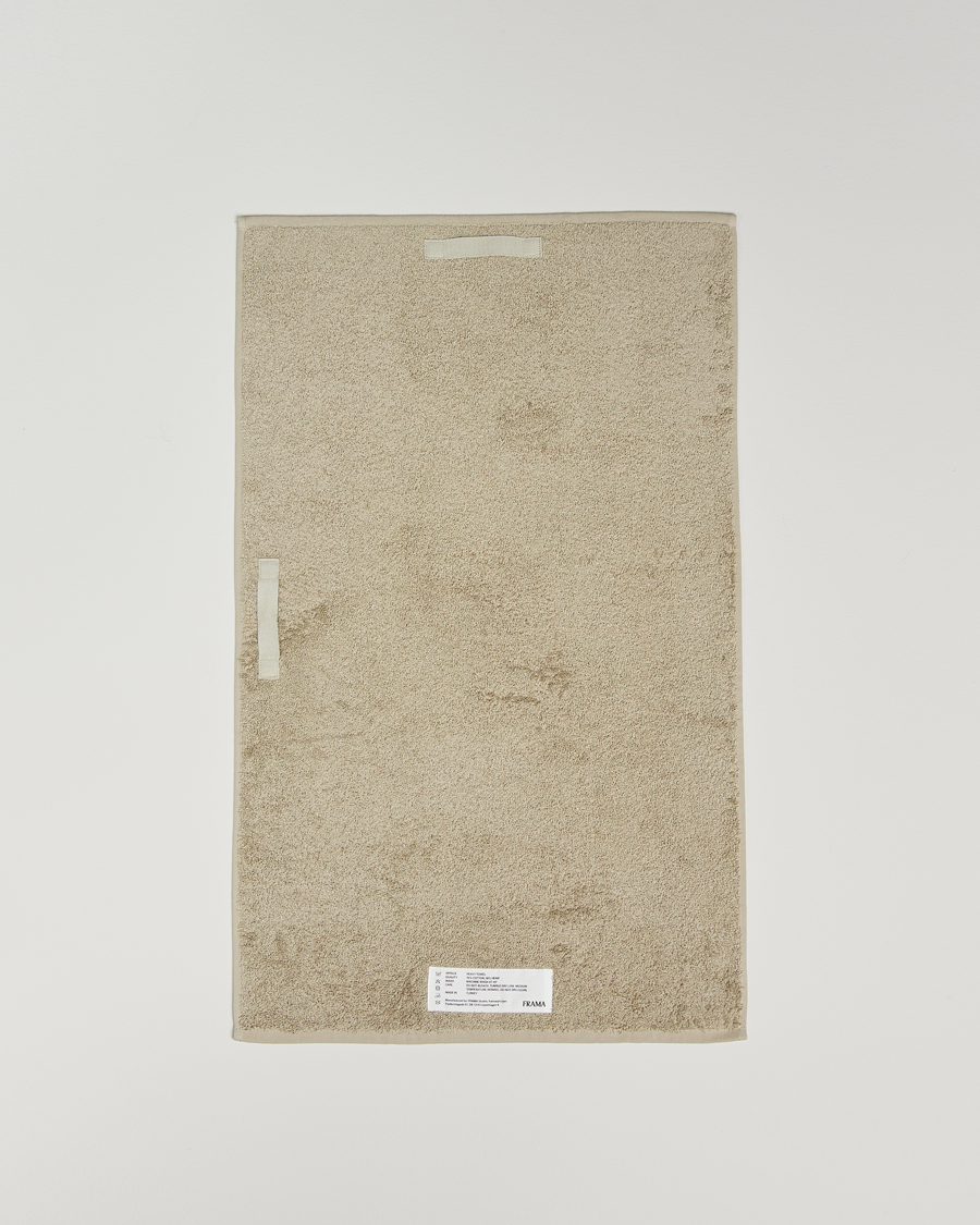 Hombres | Telas | Frama | Heavy Hand Towel 50x80cm Sage Green