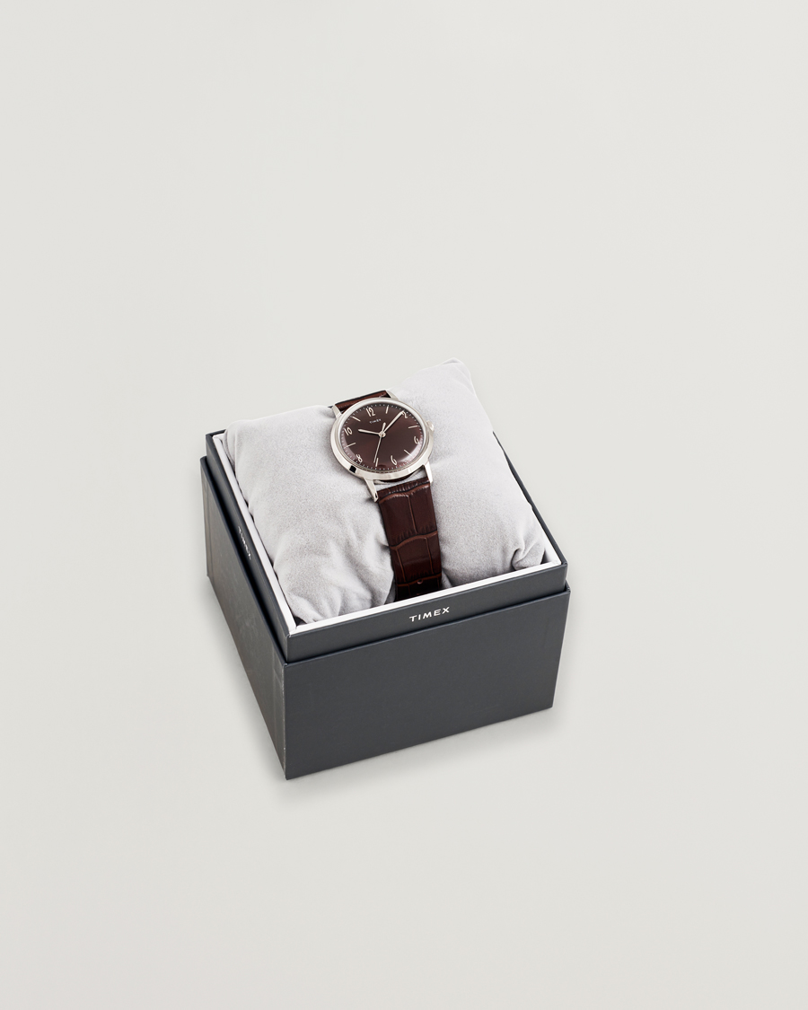 Hombres | Timex Marlin Handwind 34mm Chocolate Brown Dial | Timex | Marlin Handwind 34mm Chocolate Brown Dial