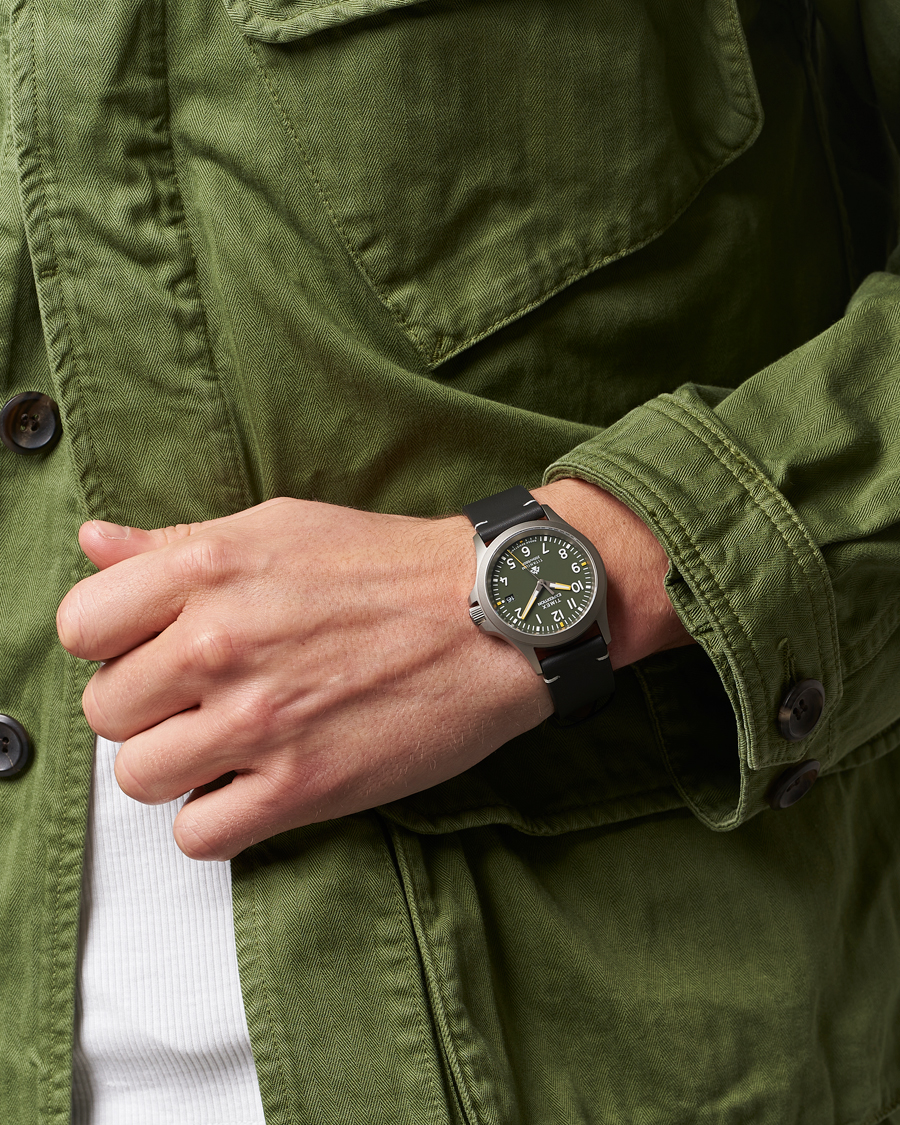Hombres | Timex Expedition Titanium 38mm Green Dial | Timex | Expedition Titanium 38mm Green Dial