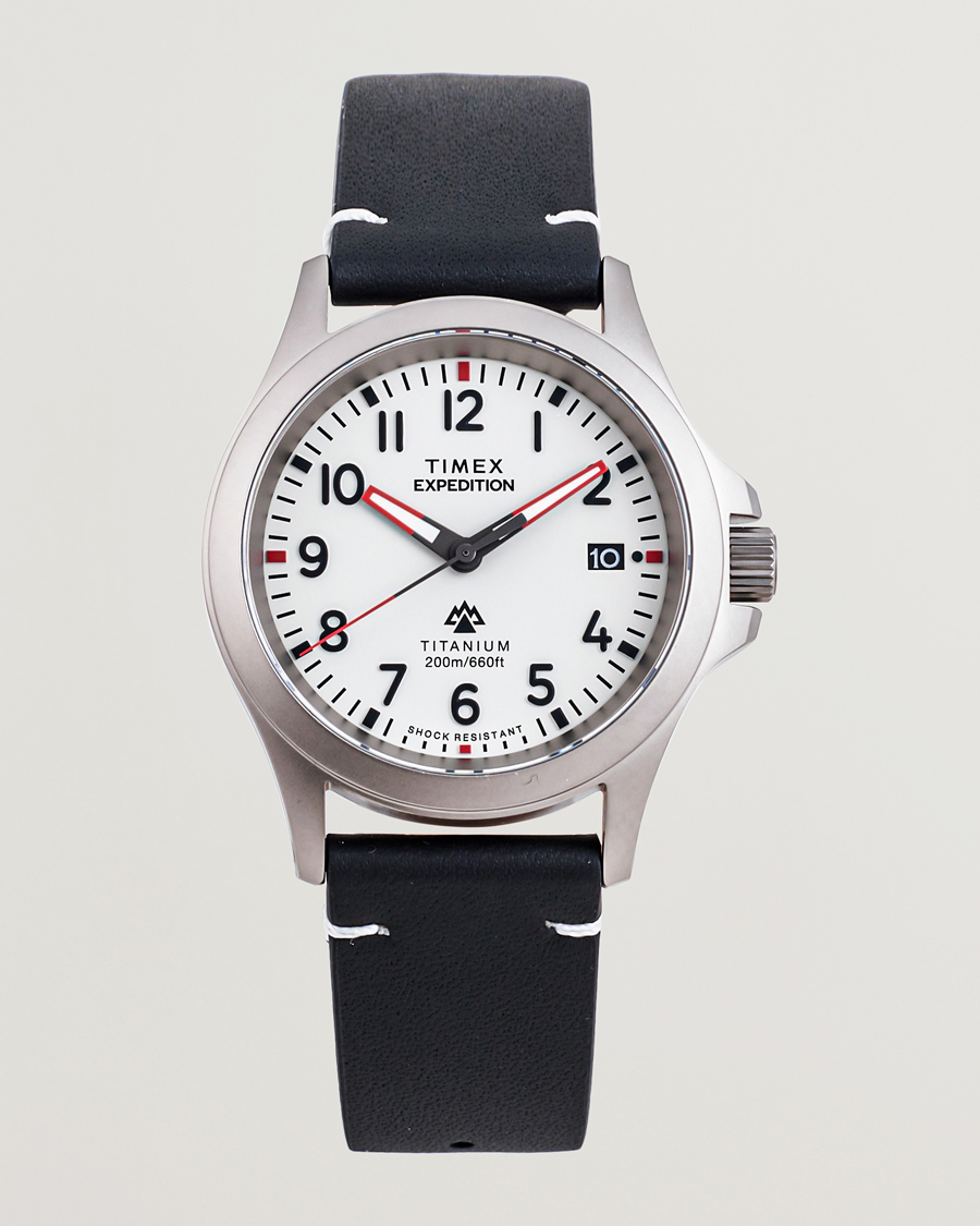 Hombres | Timex Expedition Titanium 38mm Light Gray Dial | Timex | Expedition Titanium 38mm Light Gray Dial