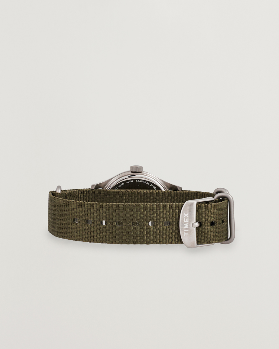 Hombres | Timex MK1 Hand Wind 36mm Green Black Dial | Timex | MK1 Hand Wind 36mm Green Black Dial