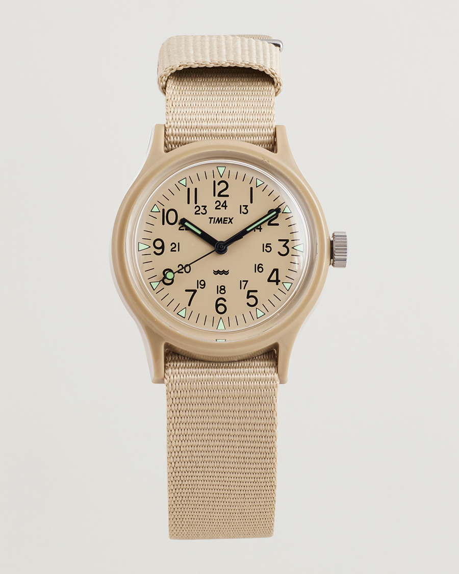 Hombres | Timex MK1 Resin 36mm Tan Dial | Timex | MK1 Resin 36mm Tan Dial