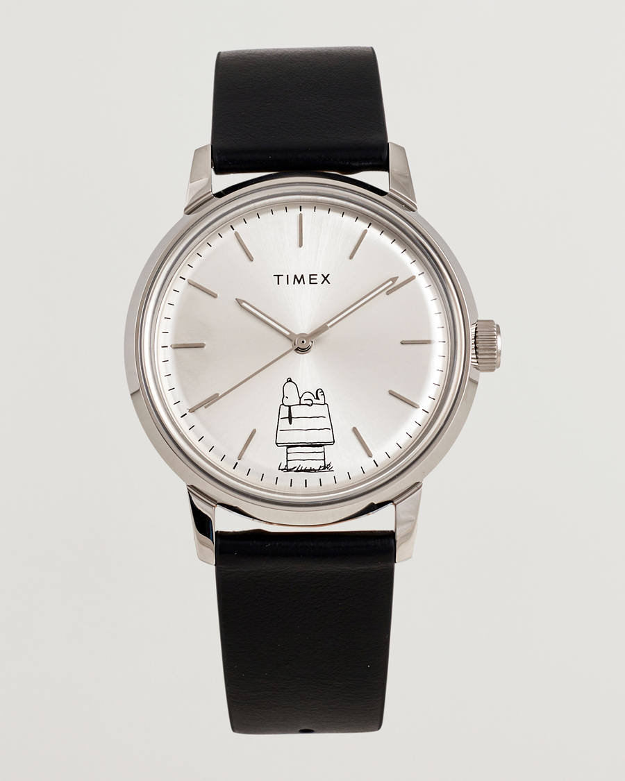 Hombres | Timex Timex X Peanuts Automatic Snoopy 40mm Silver Dial | Timex | X Peanuts Automatic Snoopy 40mm Silver Dial