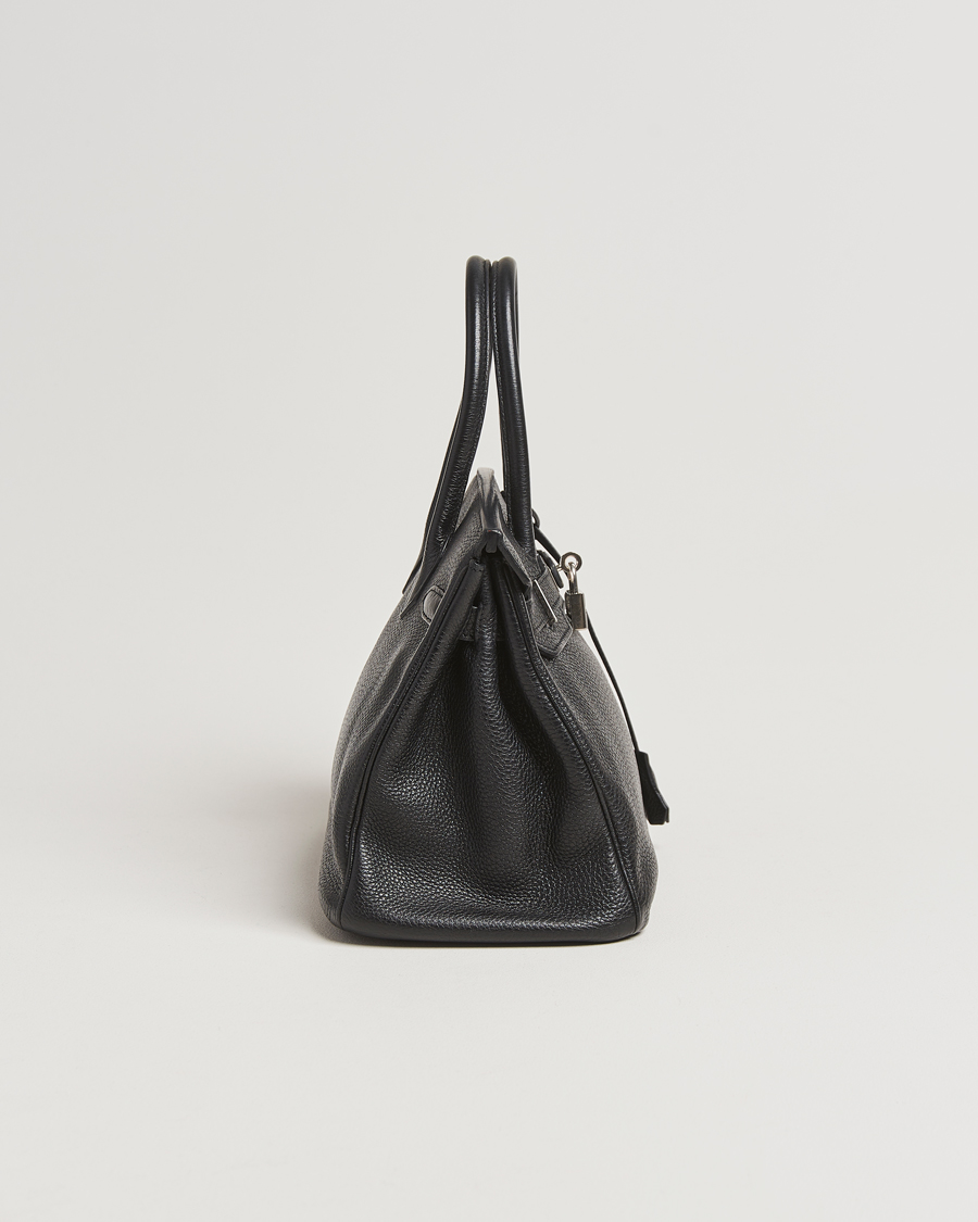 Hombres | Hermès Pre-Owned Birkin 30 Togo Leather Black | Hermès Pre-Owned | Birkin 30 Togo Leather Black