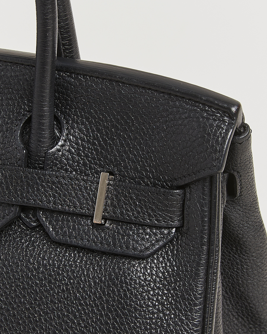 Hombres | Hermès Pre-Owned Birkin 30 Togo Leather Black | Hermès Pre-Owned | Birkin 30 Togo Leather Black