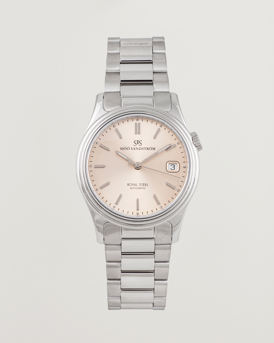 Hombres | Sjöö Sandström Royal Steel Classic 36mm Sand and Steel | Sjöö Sandström | Royal Steel Classic 36mm Sand and Steel