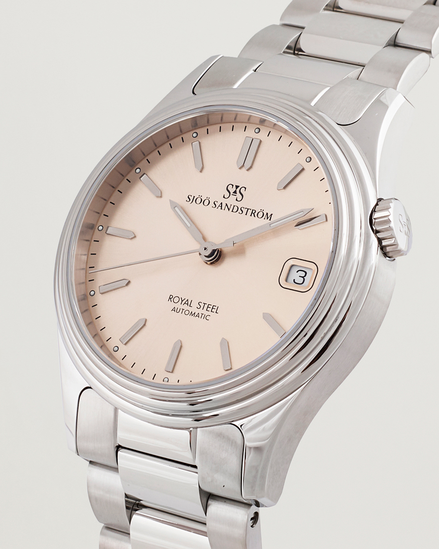 Hombres | Sjöö Sandström Royal Steel Classic 36mm Sand and Steel | Sjöö Sandström | Royal Steel Classic 36mm Sand and Steel