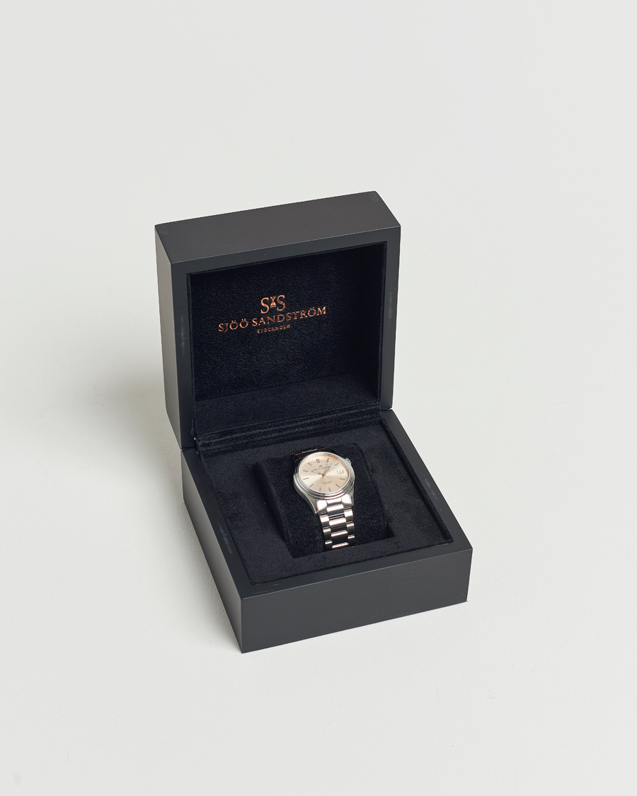 Hombres | Sjöö Sandström Royal Steel Classic 36mm Sand and Steel | Sjöö Sandström | Royal Steel Classic 36mm Sand and Steel