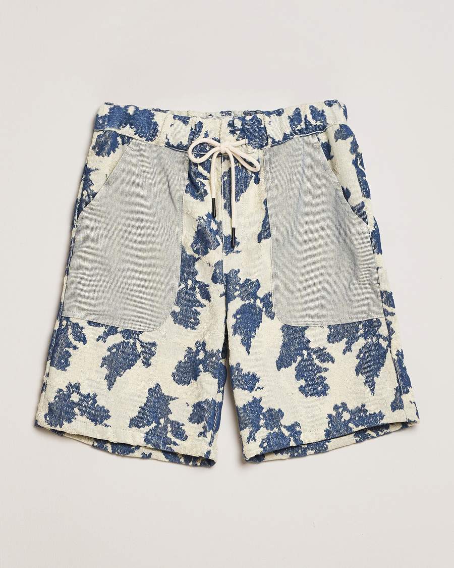 Hombres | Pantalones cortos | OAS | Nicola Terry Shorts Sail Contrast