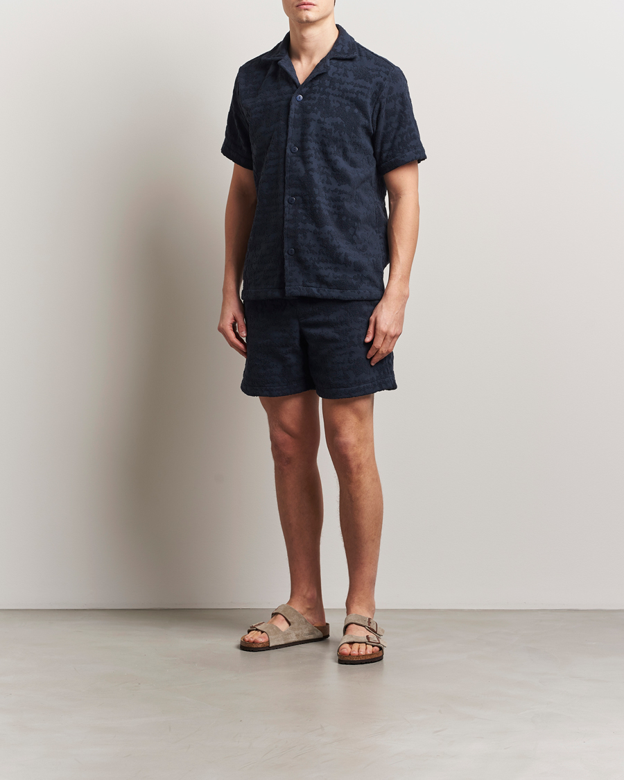 Hombres | Pantalones cortos | OAS | Terry Shorts Night Lagoon