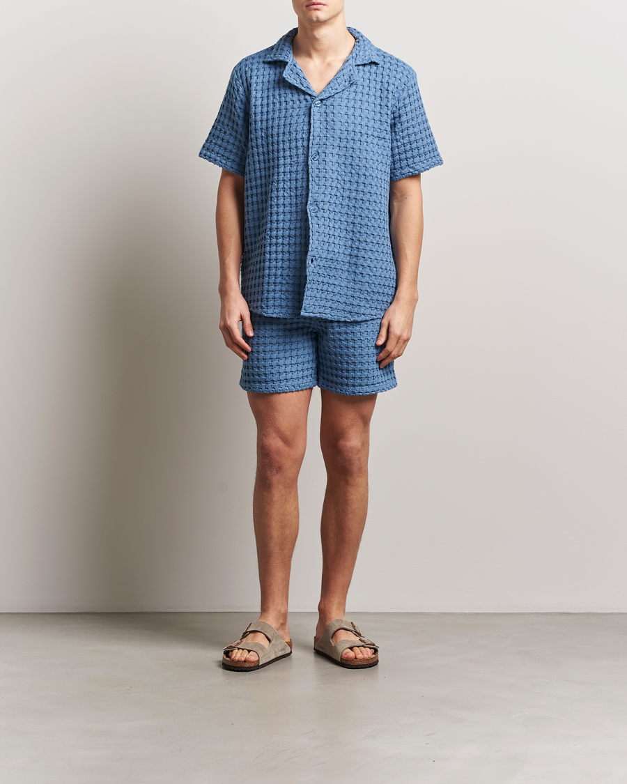 Hombres | Camisas | OAS | Cuba Waffle Shirt Coronet