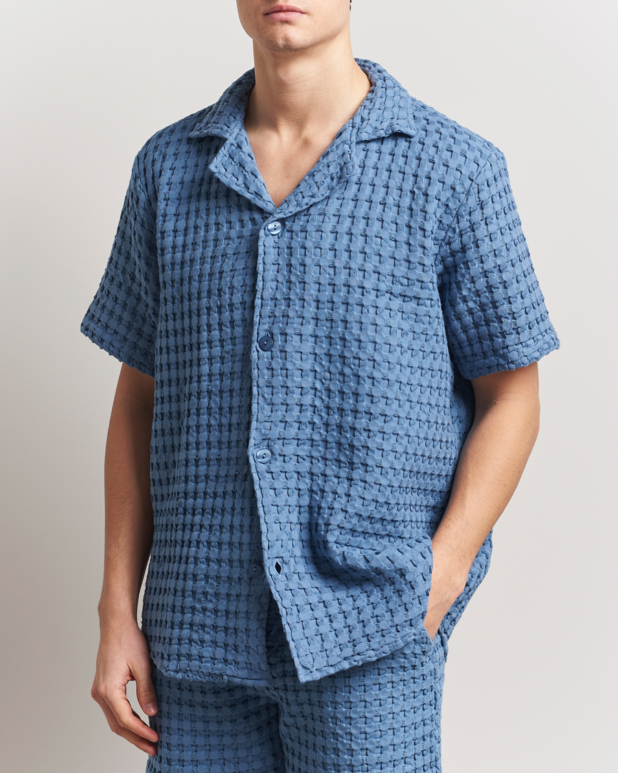 Hombres | Camisas | OAS | Cuba Waffle Shirt Coronet