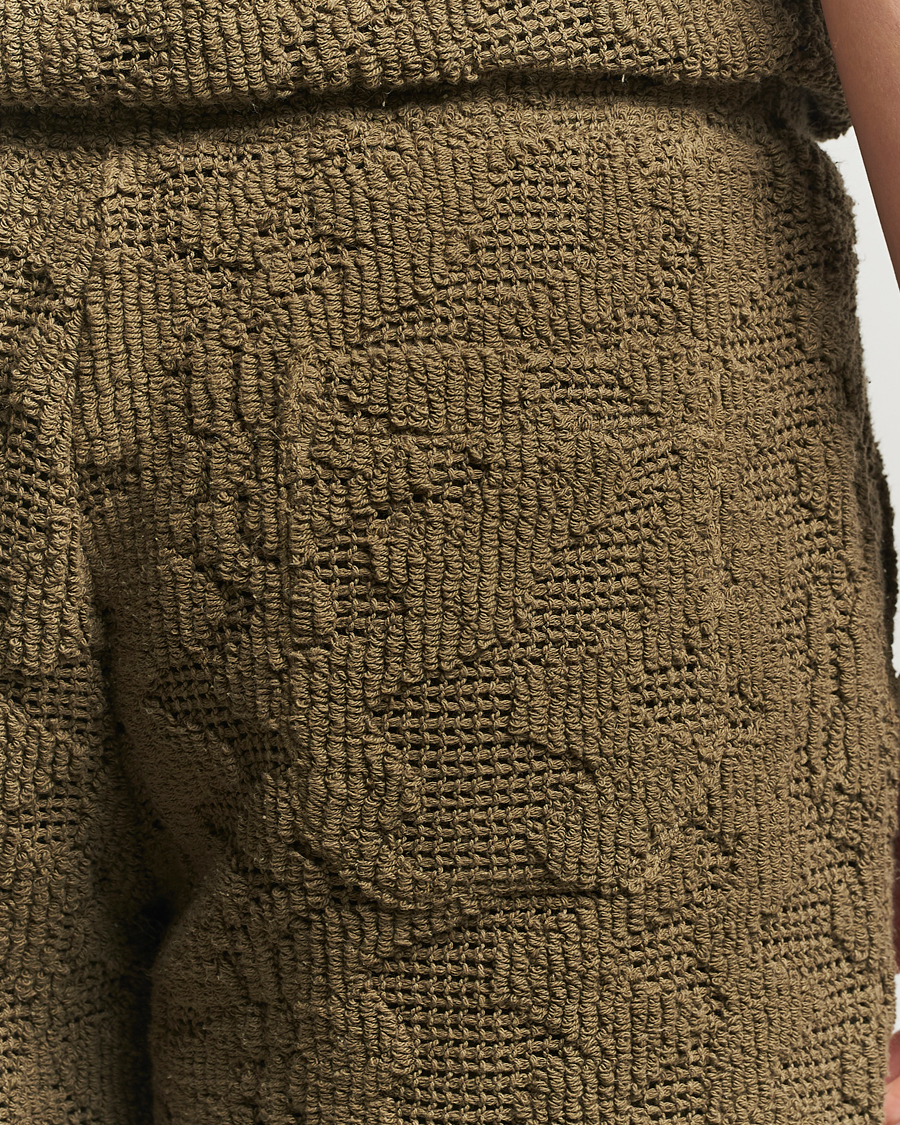 Hombres | Pantalones cortos | OAS | Cuba Crochet Shorts Pine Verve