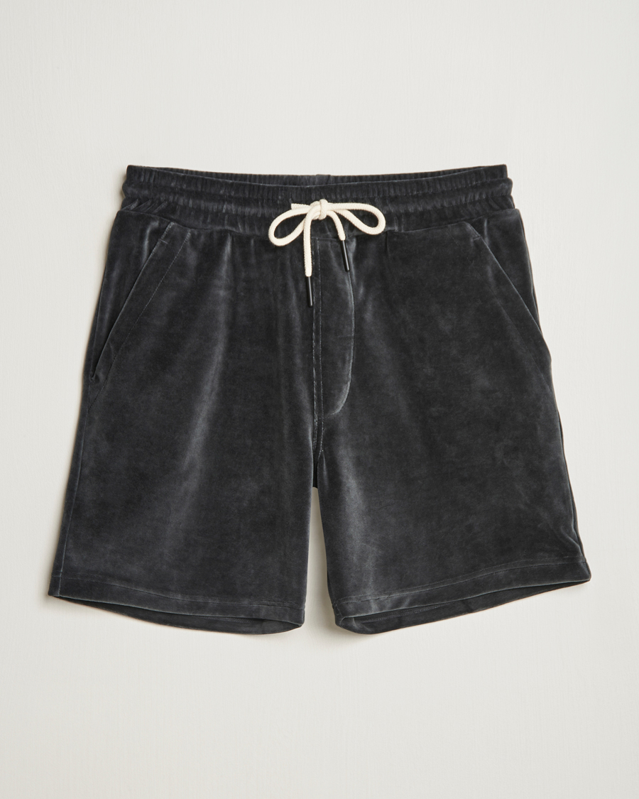 Hombres | Pantalones cortos | OAS | Velour Shorts Nearly Black