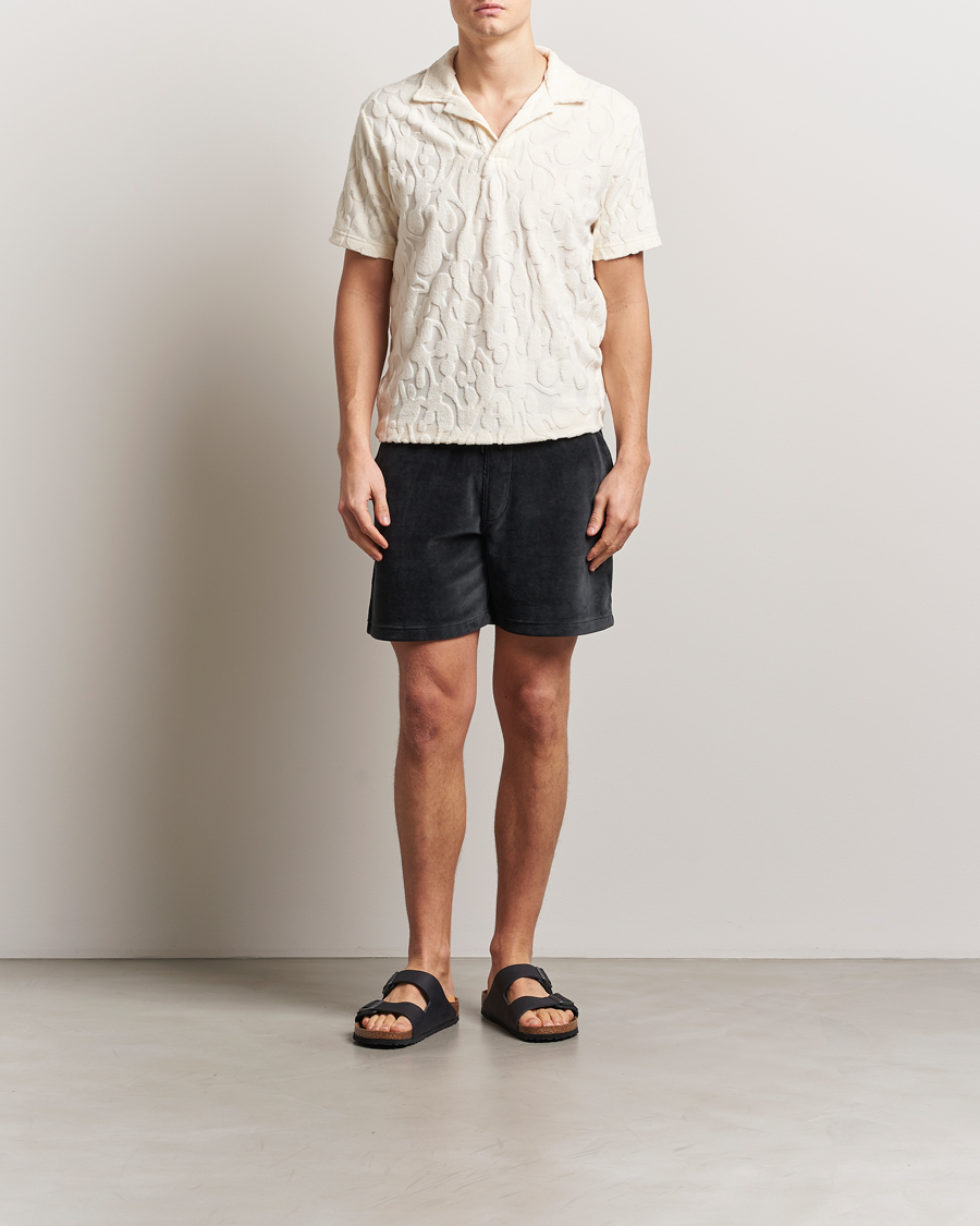 Hombres | Pantalones cortos | OAS | Velour Shorts Nearly Black