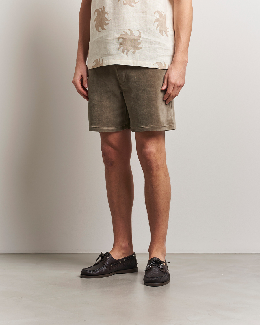 Hombres | Pantalones cortos | OAS | Velour Shorts Morel