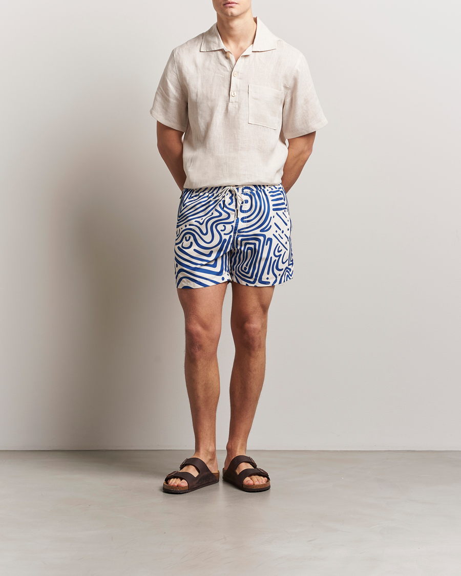 Hombres | Bañadores | OAS | Printed Swimshorts Eldovado