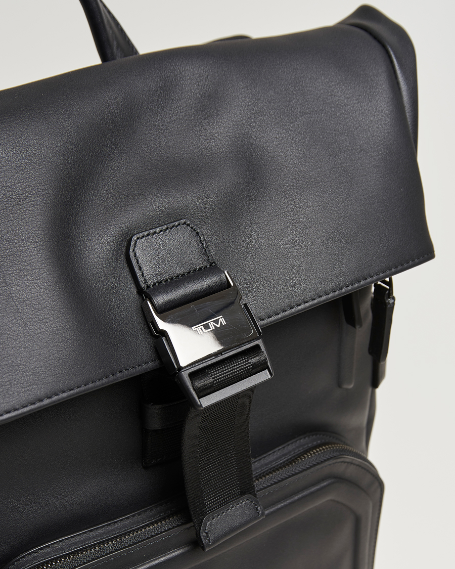 Hombres | Bolsos | TUMI | Harrison Osborn Roll Top Backpack Black