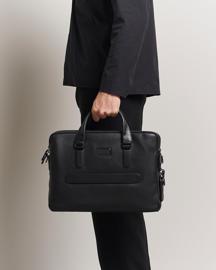 Hombres | Bolsos | TUMI | Harrison Sycamore Slim Leather Brief Black