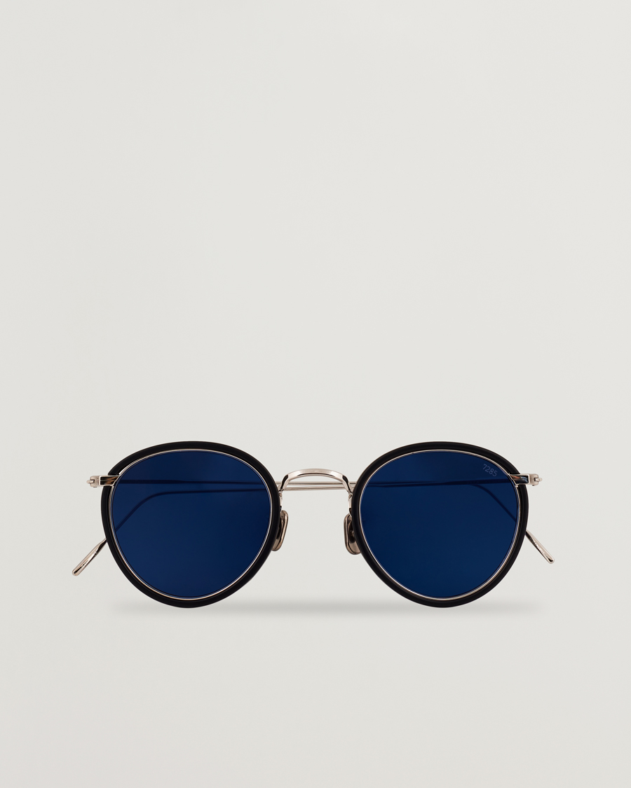 Hombres | Gafas de sol | EYEVAN 7285 | 717E Sunglasses Matte Black/Blue