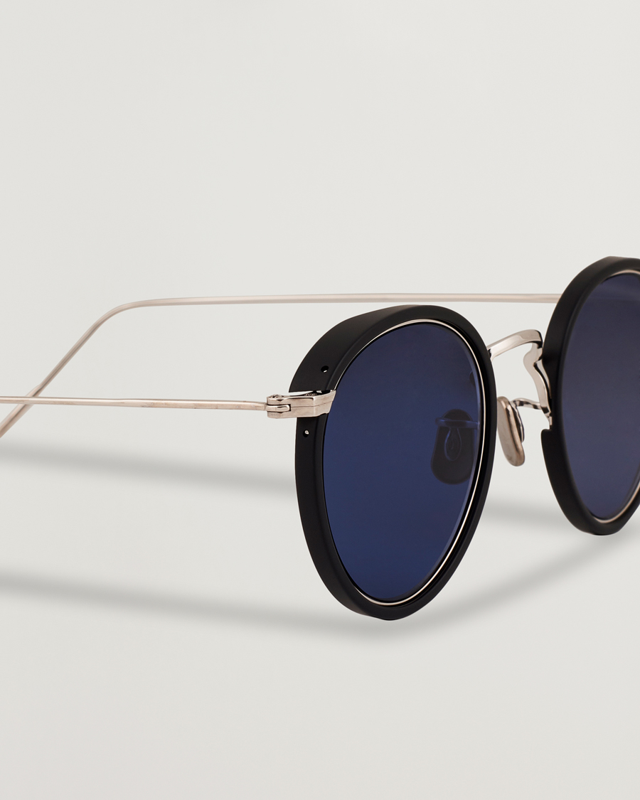 Hombres | Gafas de sol | EYEVAN 7285 | 717E Sunglasses Matte Black/Blue