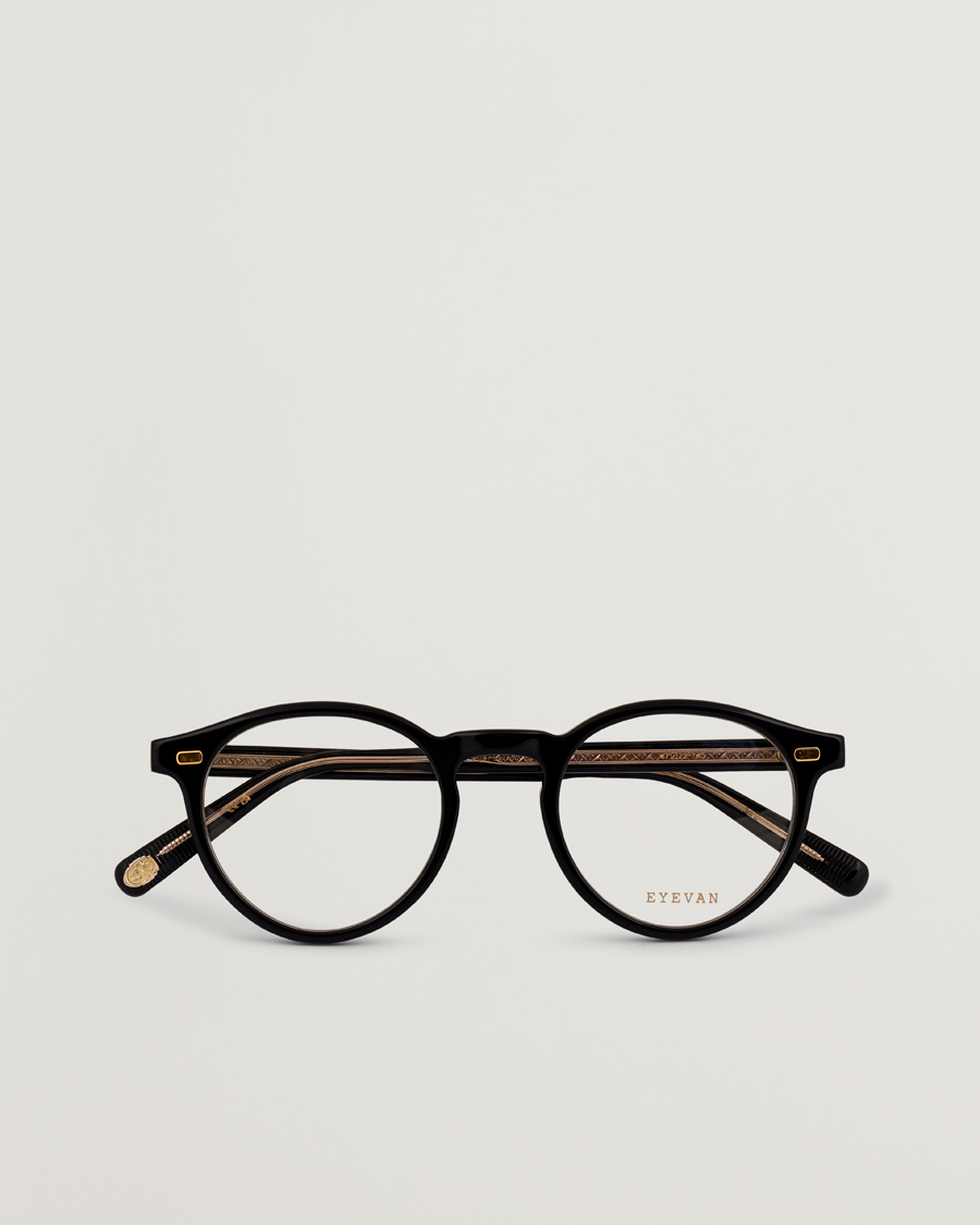 Hombres | Eyevan 7285 Puerto Glasses Black | EYEVAN 7285 | Puerto Glasses Black