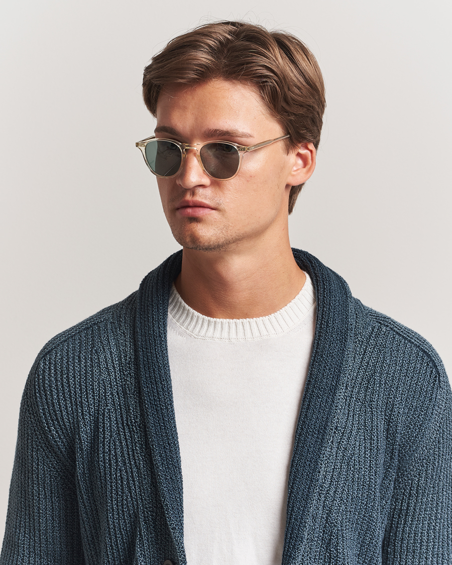 Hombres | Gafas de sol | Garrett Leight | Hampton 46 Sunglasses Pure Glass