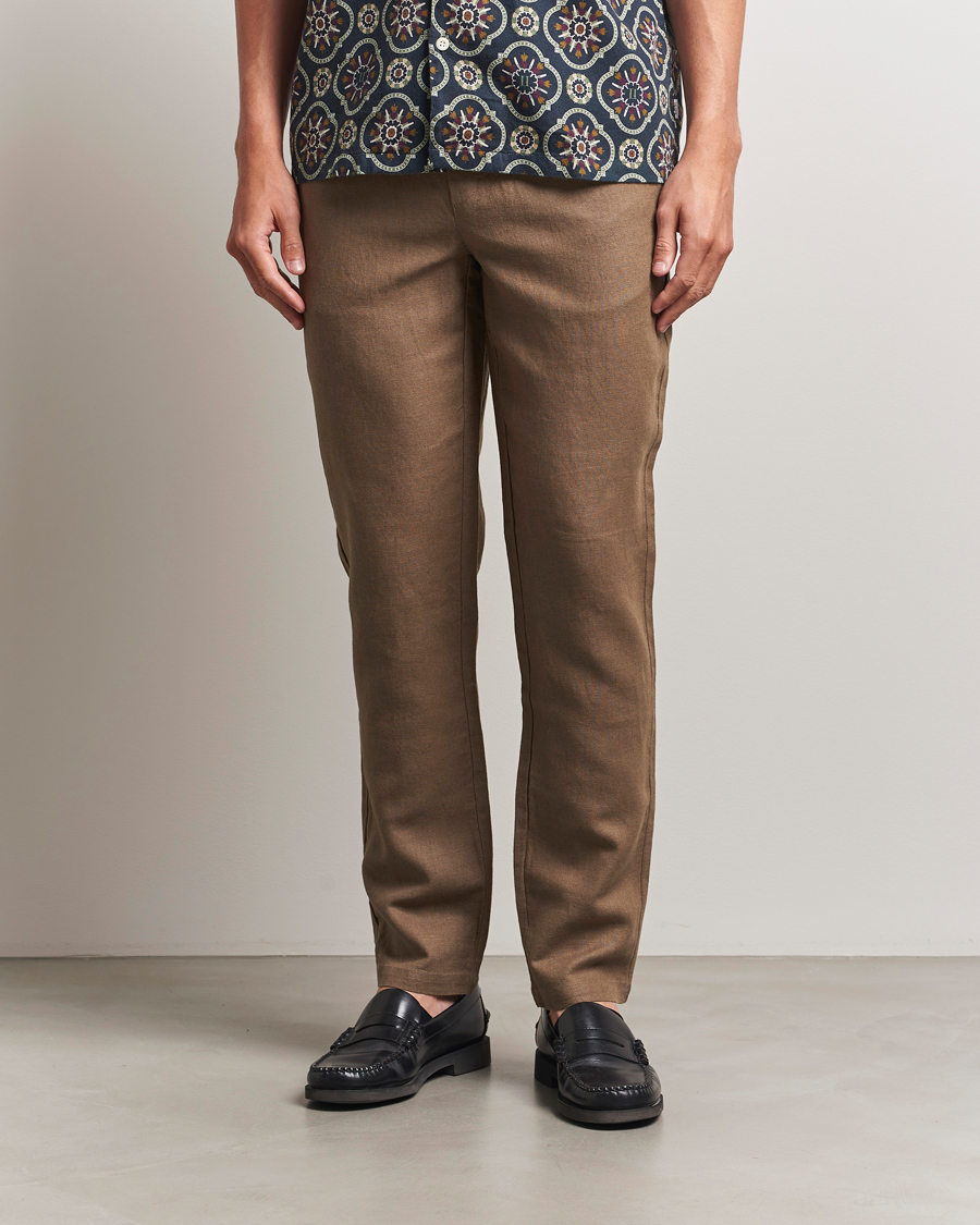 Hombres | Pantalones | LES DEUX | Patrick Linen Pants Cub