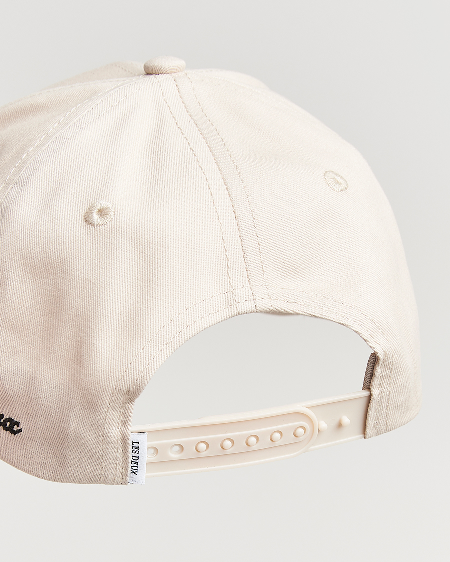 Hombres | Les Deux Crew Organic Baseball Cap Ivory | LES DEUX | Crew Organic Baseball Cap Ivory