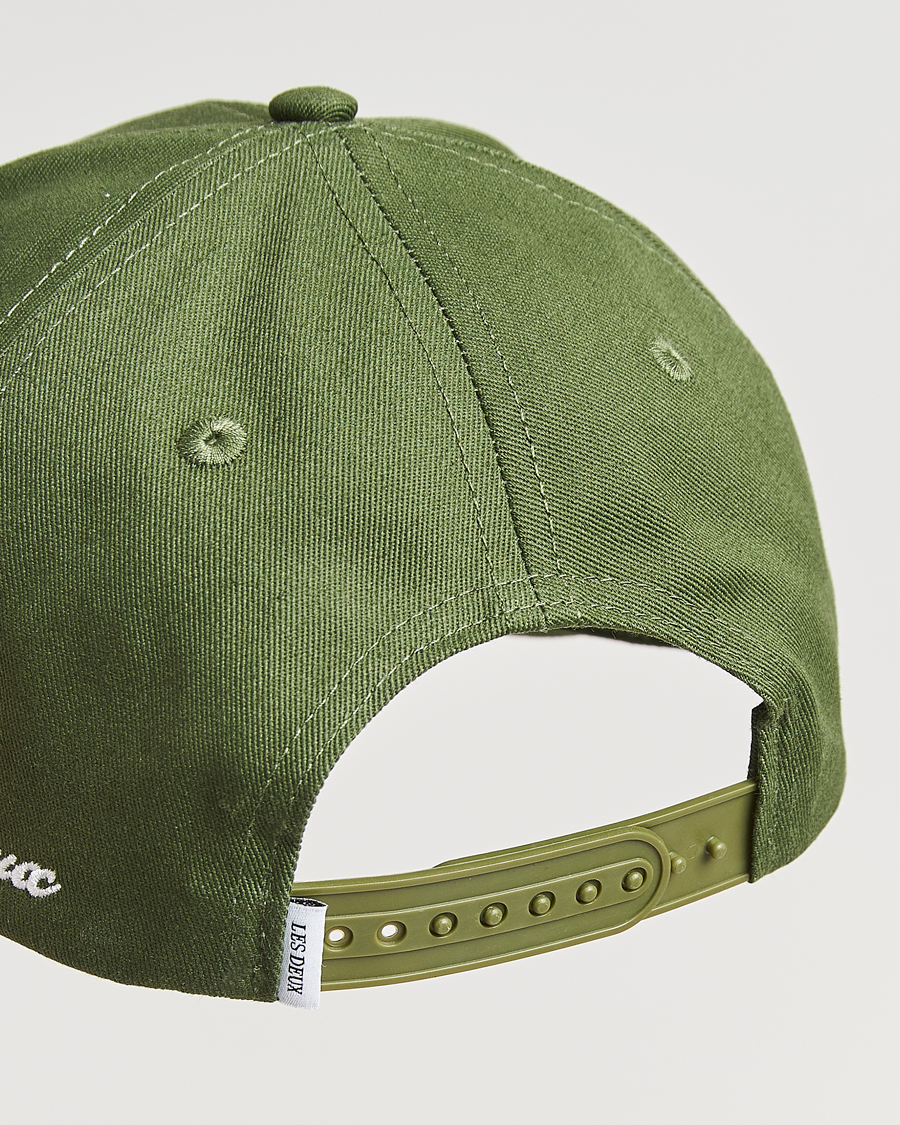 Hombres | Sombreros y gorras | LES DEUX | Crew Organic Baseball Cap Chive