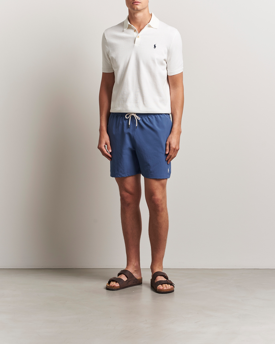 Hombres | Bañadores | Polo Ralph Lauren | Traveler Recycled Swimshorts Earth Blue