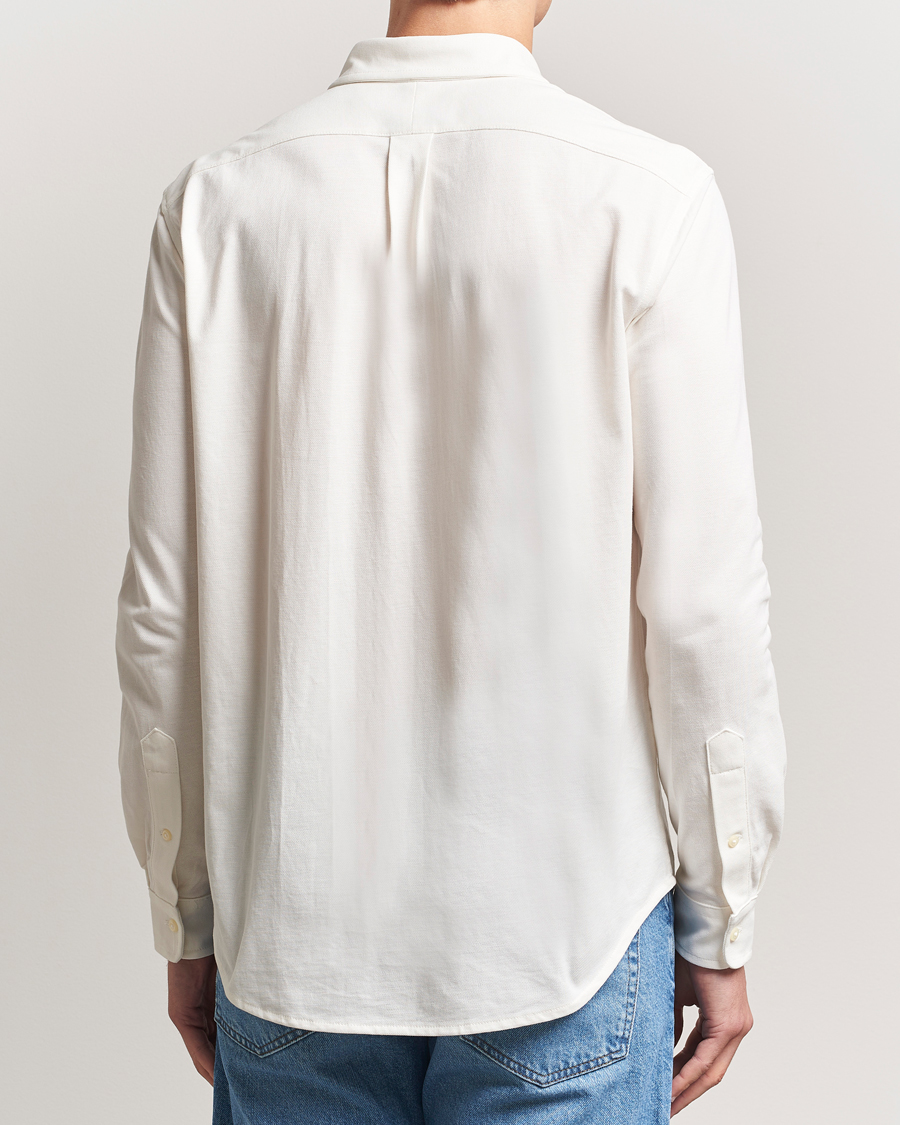 Hombres | Camisas | Polo Ralph Lauren | Featherweight Mesh Shirt Pale Cream