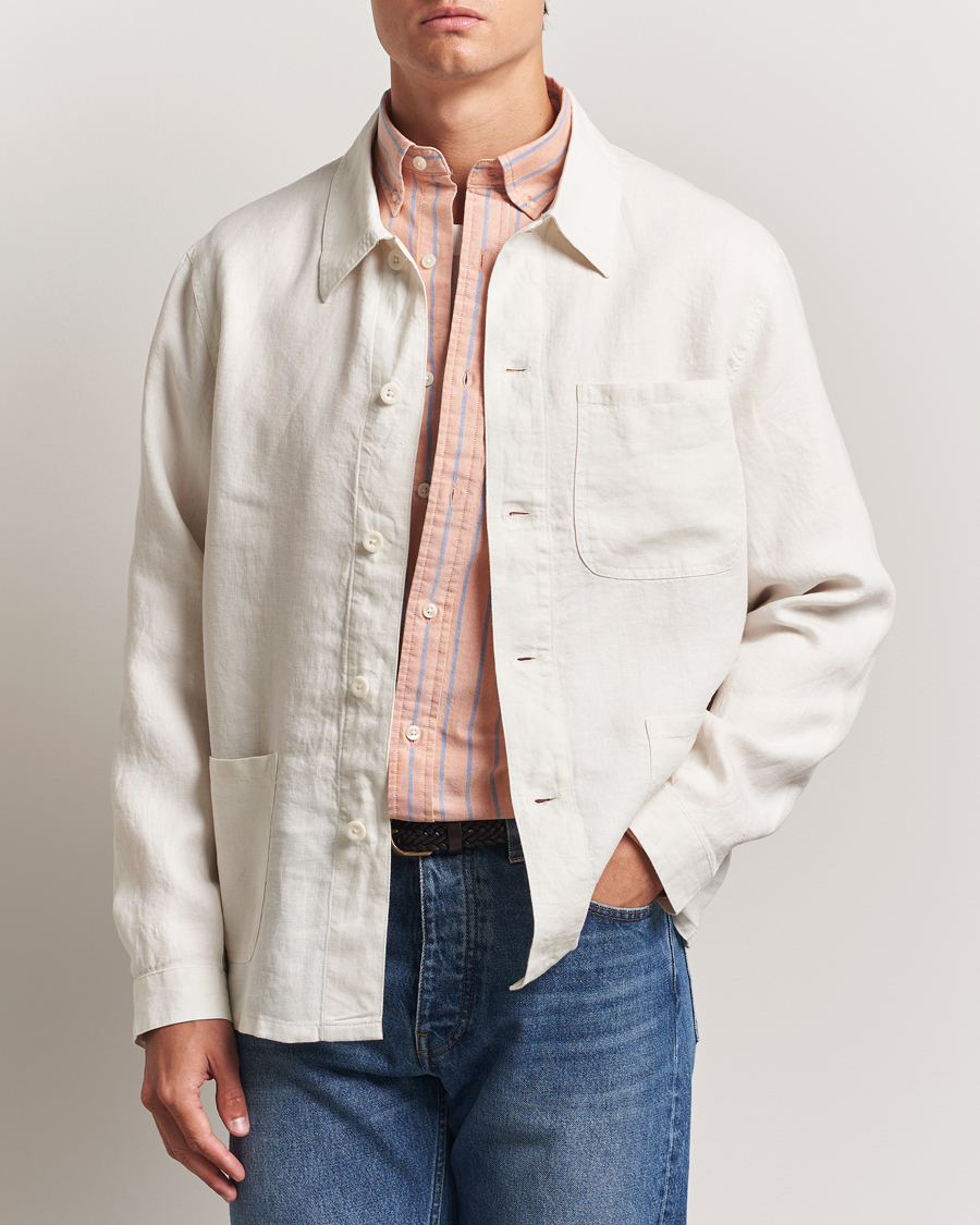 Hombres | Abrigos y chaquetas | Polo Ralph Lauren | Chore Linen Shirt Jacket Antique Cream