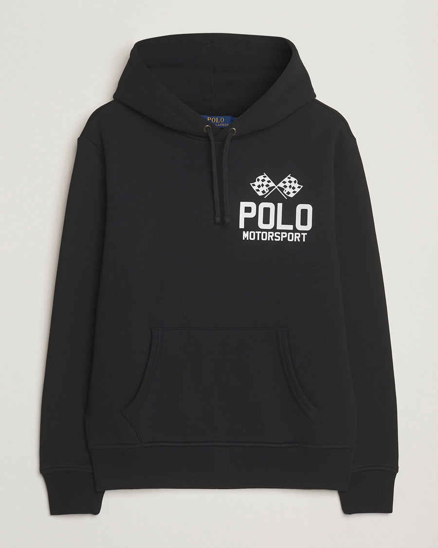 Hombres | Jerséis y prendas de punto | Polo Ralph Lauren | RL Motorsport Hoodie Polo Black