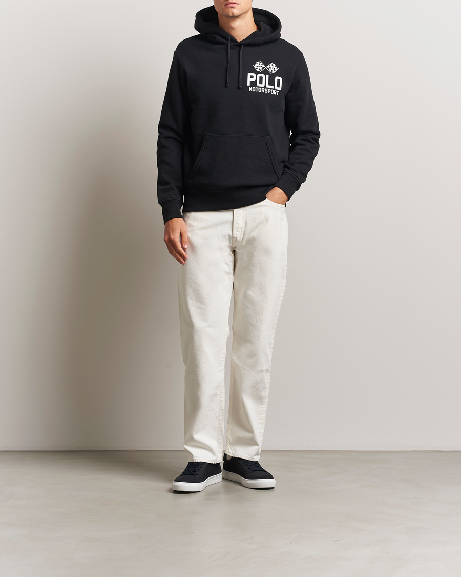 Hombres | Jerséis y prendas de punto | Polo Ralph Lauren | RL Motorsport Hoodie Polo Black