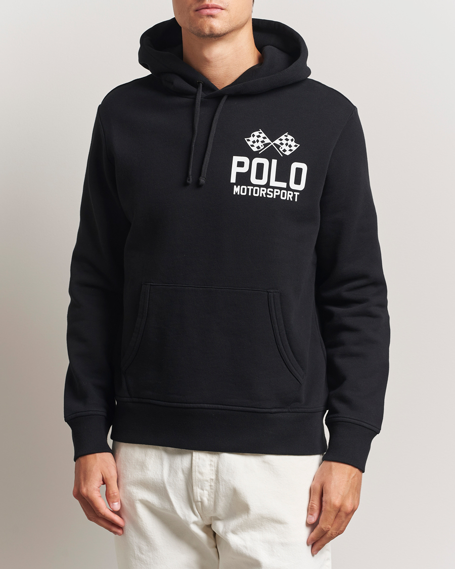 Hombres | Jerséis y prendas de punto | Polo Ralph Lauren | RL Motorsport Hoodie Polo Black