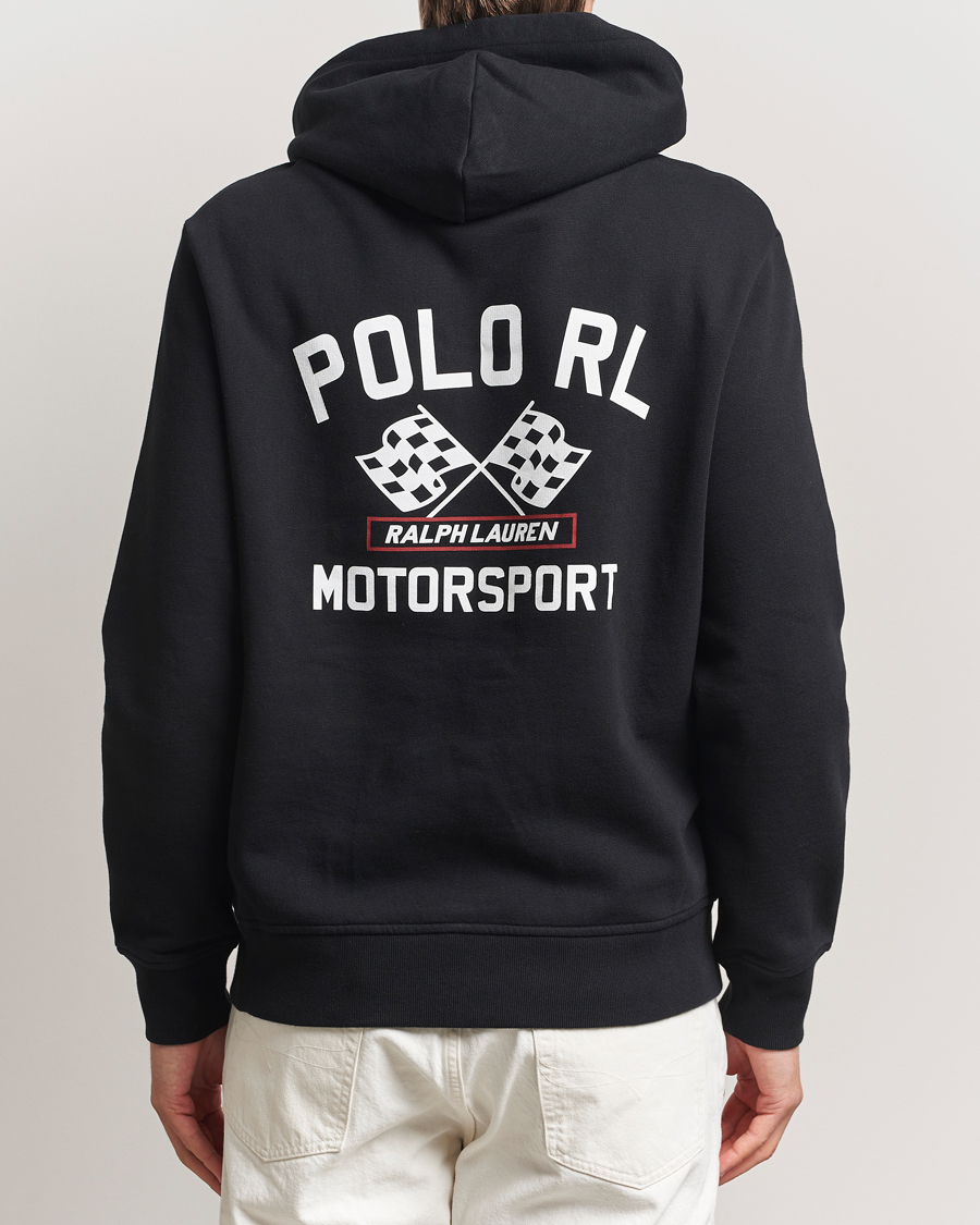 Hombres | Jerséis y prendas de punto | Polo Ralph Lauren | RL Motorsport Hoodie Polo Black