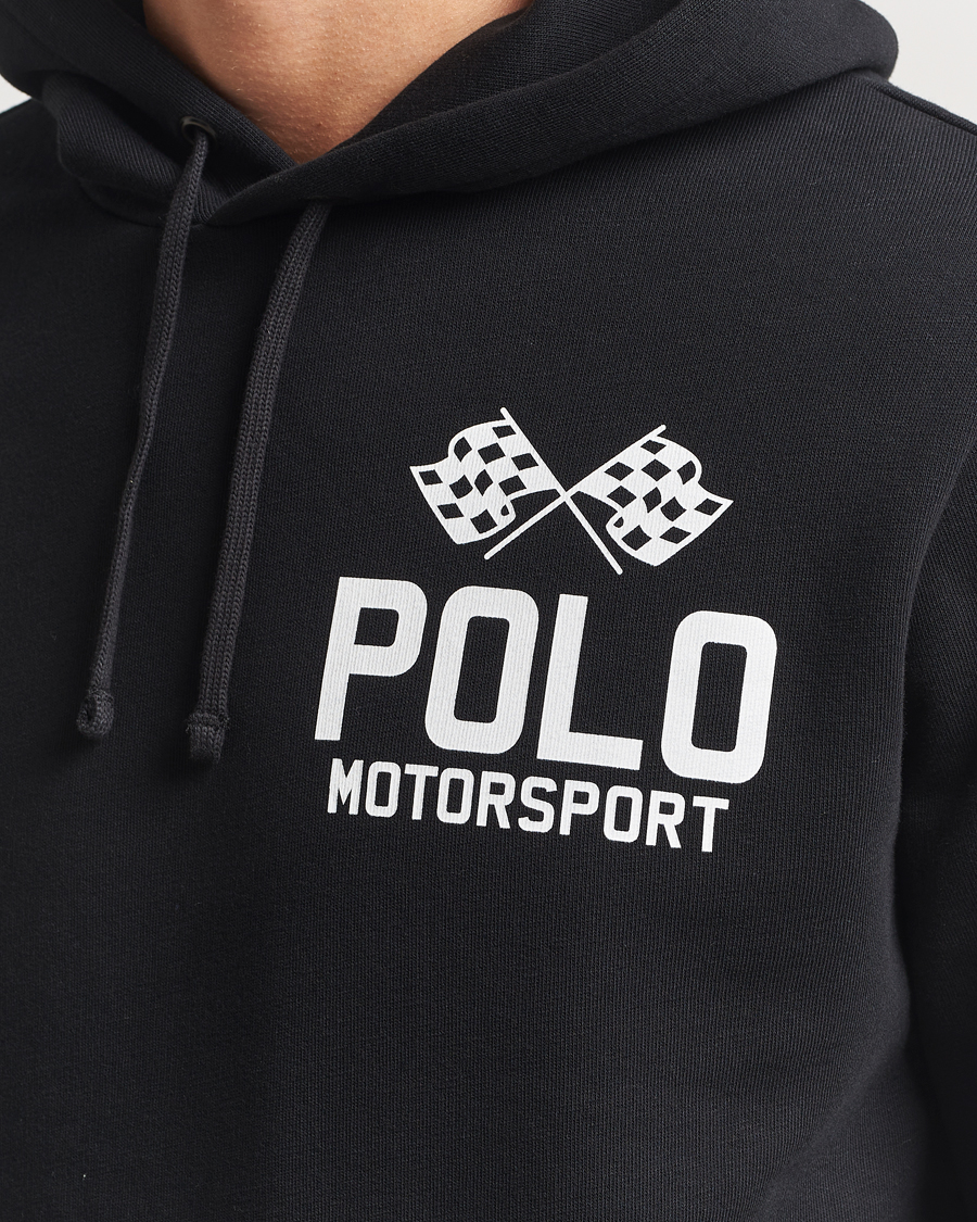 Hombres | Jerséis y prendas de punto | Polo Ralph Lauren | RL Motorsport Hoodie Polo Black