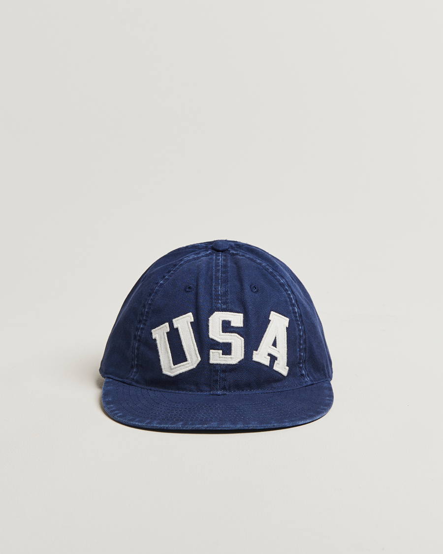 Hombres | Sombreros y gorras | Polo Ralph Lauren | Cotton Twill USA Cap Newport Navy
