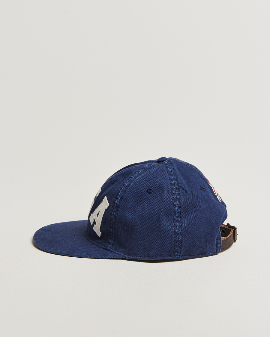 Hombres | Sombreros y gorras | Polo Ralph Lauren | Cotton Twill USA Cap Newport Navy