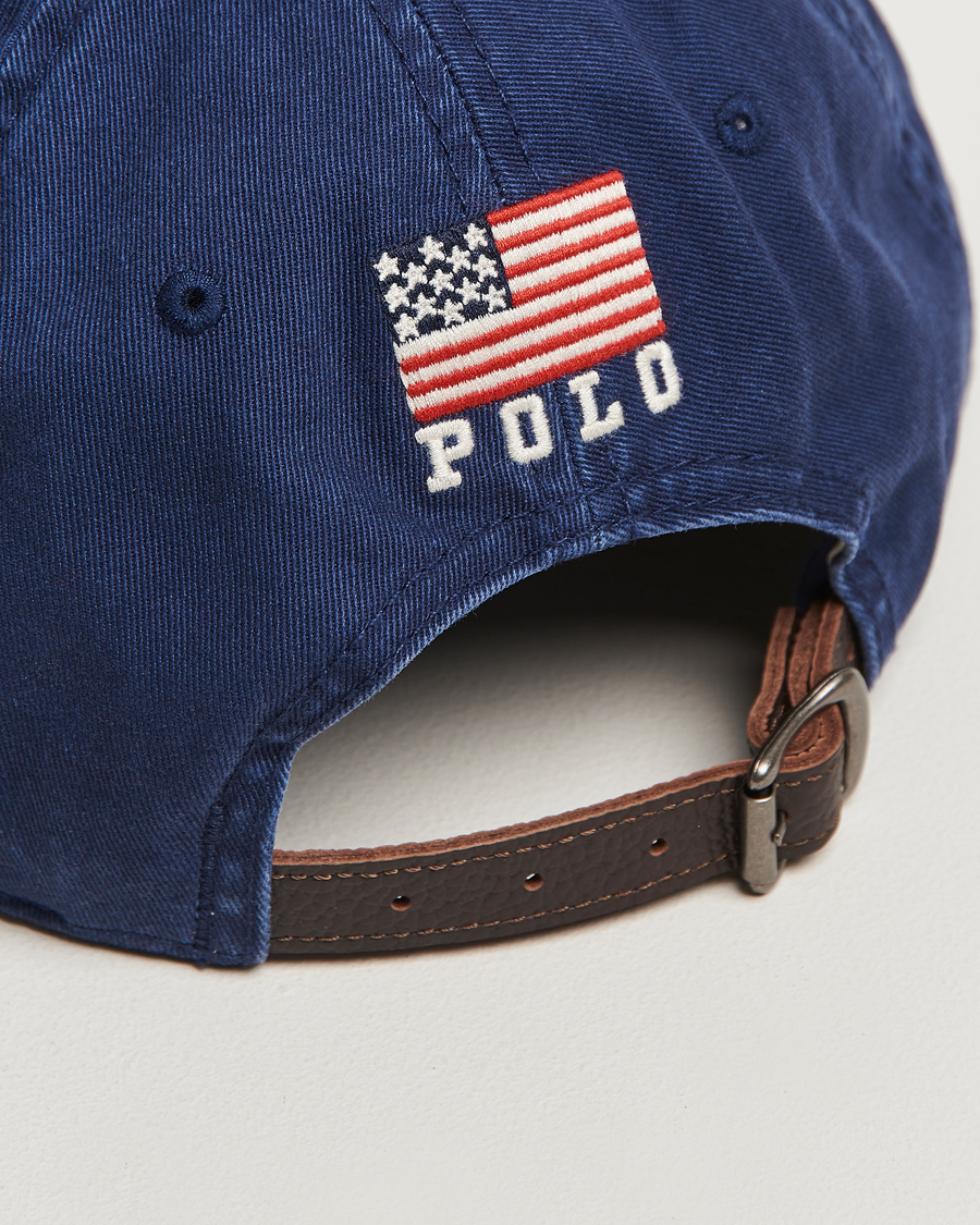 Hombres | Sombreros y gorras | Polo Ralph Lauren | Cotton Twill USA Cap Newport Navy