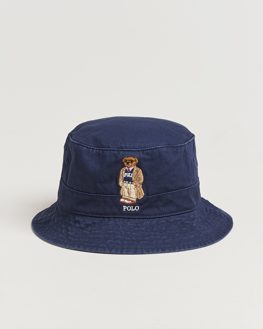 Hombres | Polo Ralph Lauren Loft Bucket Bear Hat Newport Navy | Polo Ralph Lauren | Loft Bucket Bear Hat Newport Navy