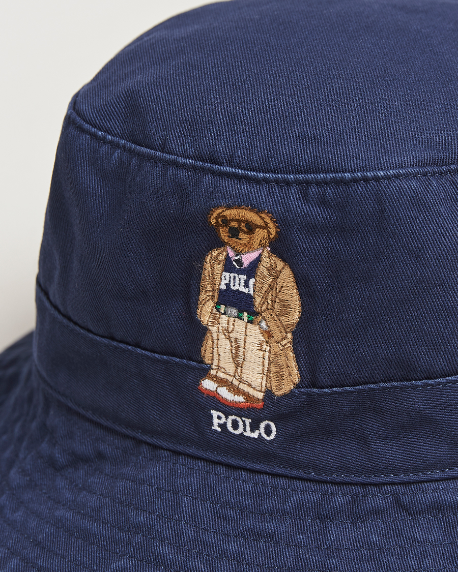 Hombres | Polo Ralph Lauren Loft Bucket Bear Hat Newport Navy | Polo Ralph Lauren | Loft Bucket Bear Hat Newport Navy
