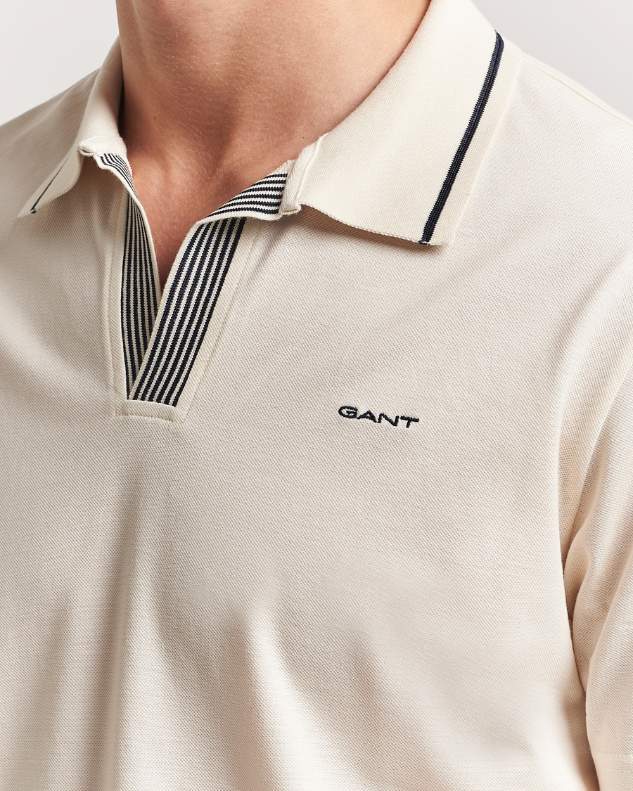 Hombres | Polos | GANT | Tipping Polo Cream