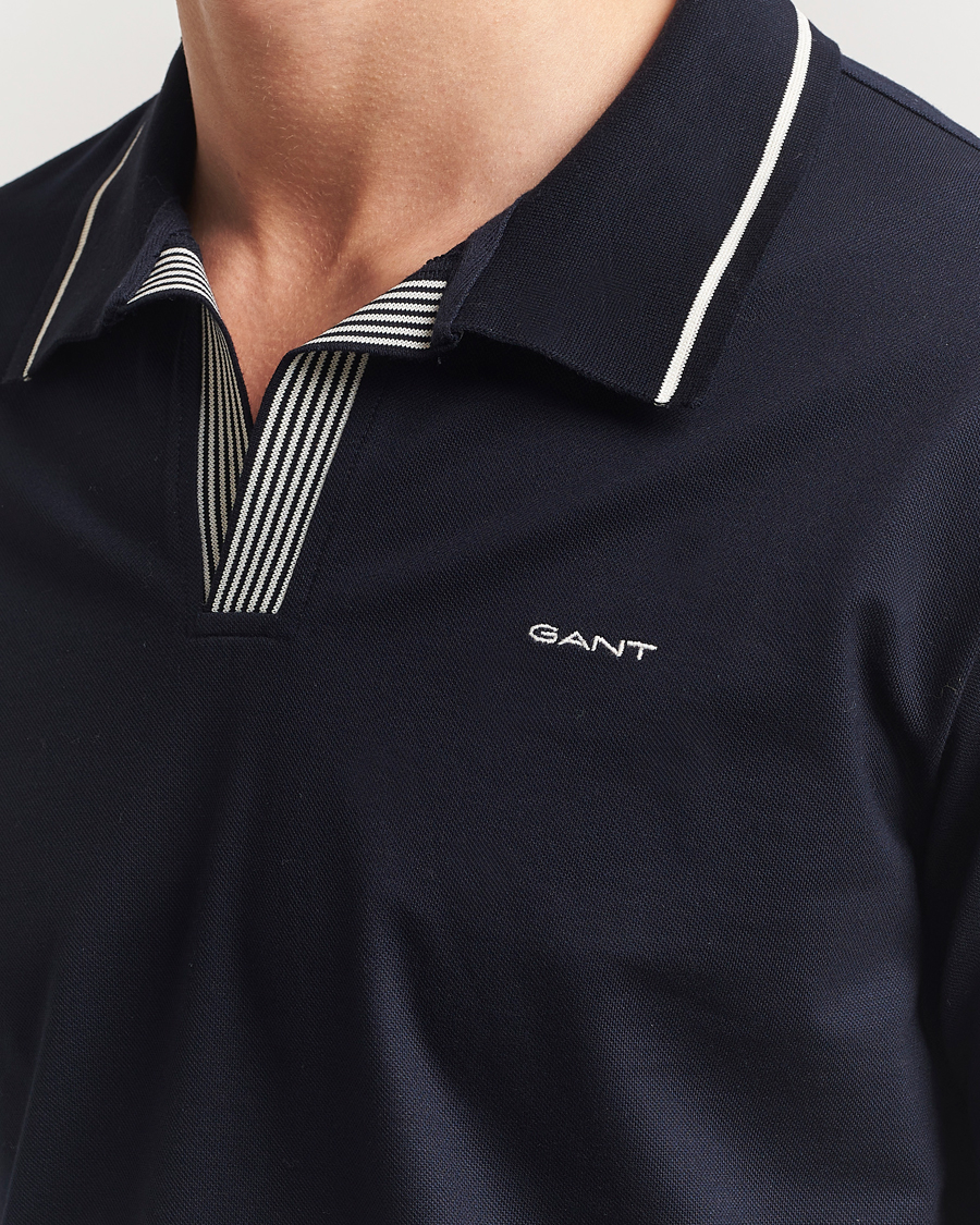 Hombres | Polos | Gant | Tipping Polo Evening Blue