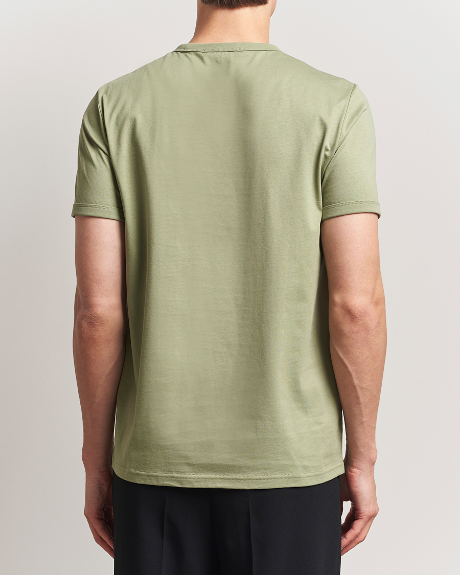 Hombres | Camisetas | Fred Perry | Ringer T-Shirt Olive Mint