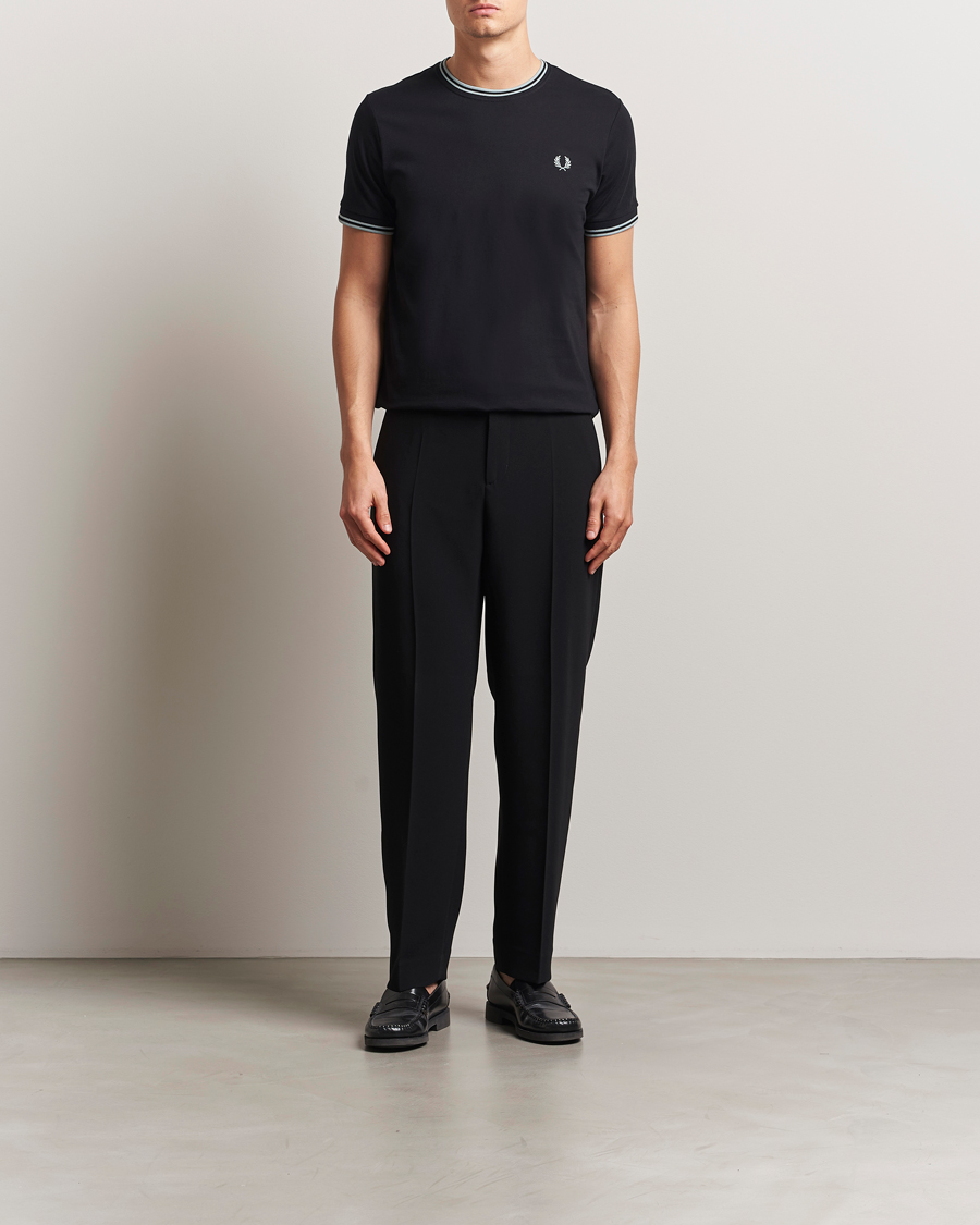 Hombres | Camisetas | Fred Perry | Twin Tipped T-Shirt Dark Navy