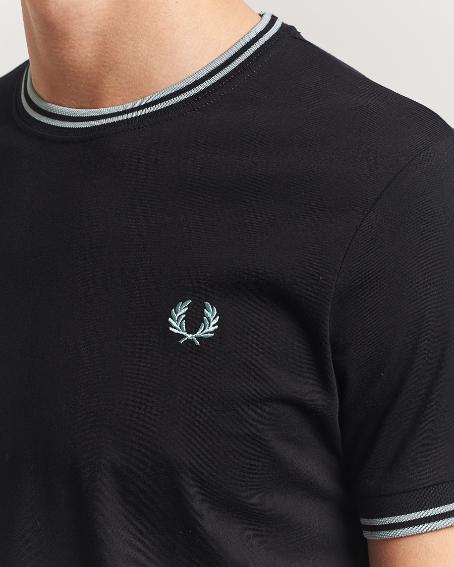 Hombres | Camisetas | Fred Perry | Twin Tipped T-Shirt Dark Navy