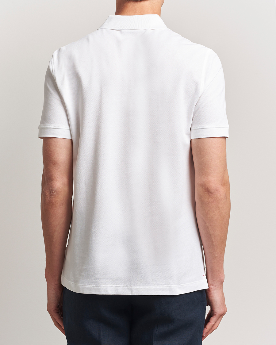 Hombres | Polos | Orlebar Brown | Bruno Organic Cotton Pique White